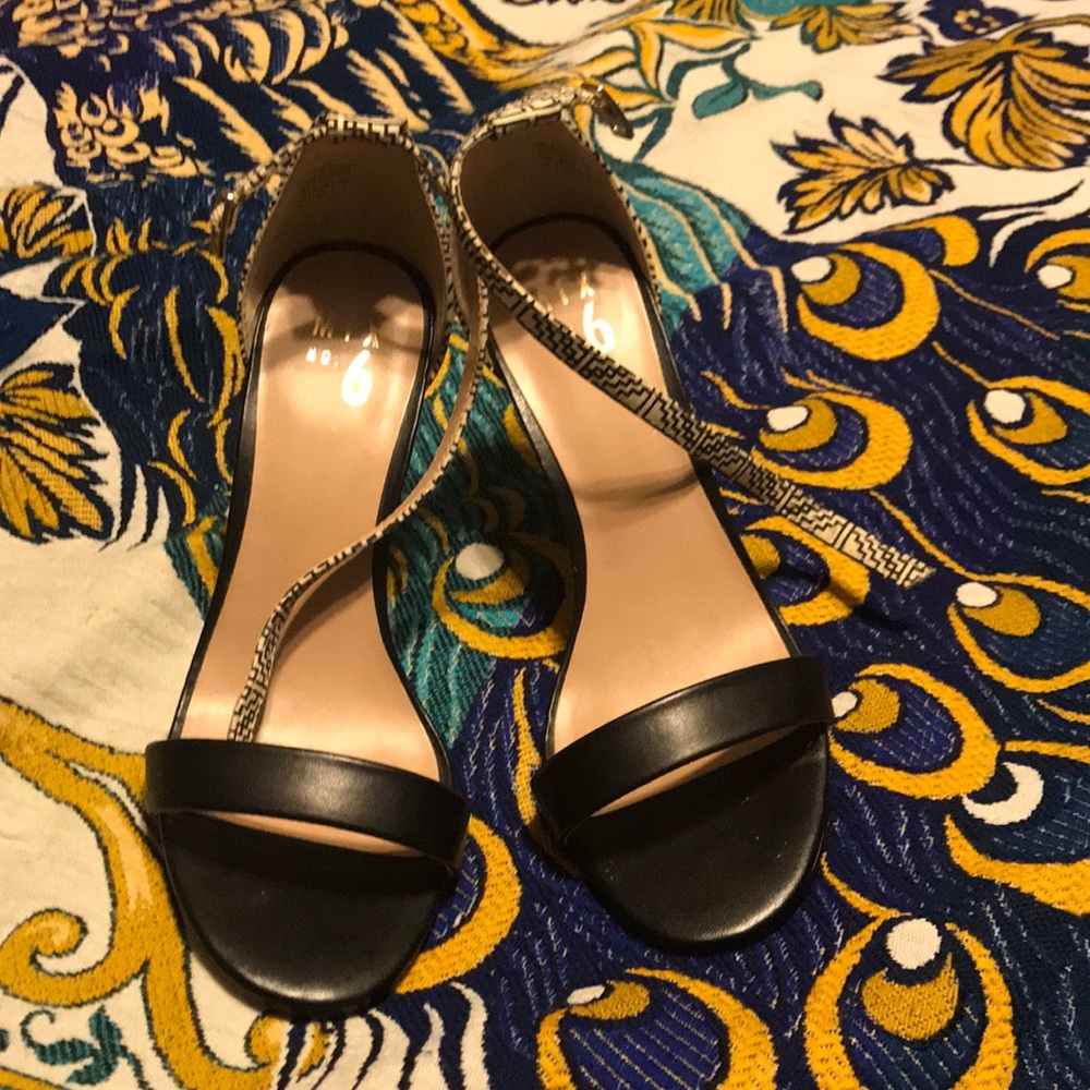 Strapped heels